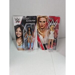 WWE Action Figure Lot Alicia Fox Lana Wrestling New Mattel Diva Aew Women's Nxt